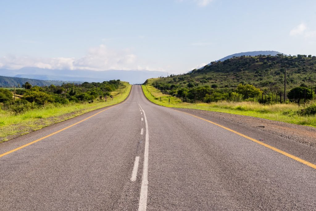 Road winding before you
